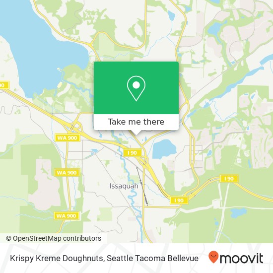 Krispy Kreme Doughnuts map