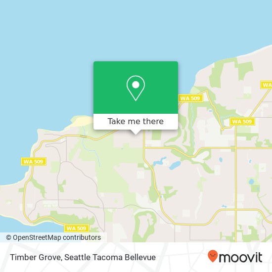 Timber Grove map