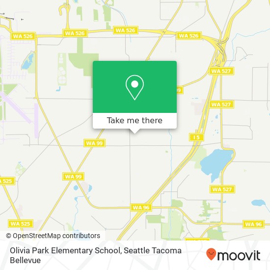 Mapa de Olivia Park Elementary School