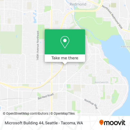 Microsoft Building 44 map