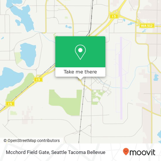 Mapa de Mcchord Field Gate