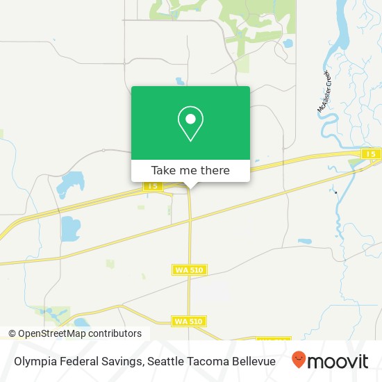 Olympia Federal Savings map