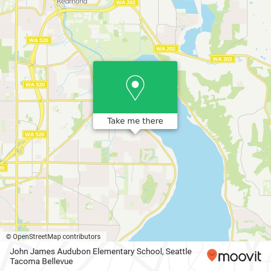 Mapa de John James Audubon Elementary School