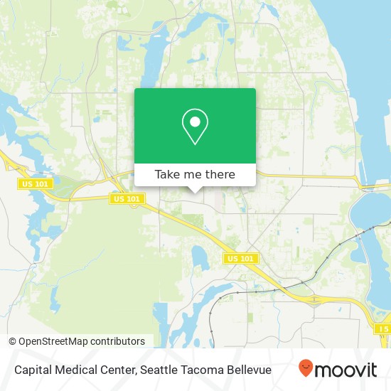 Mapa de Capital Medical Center