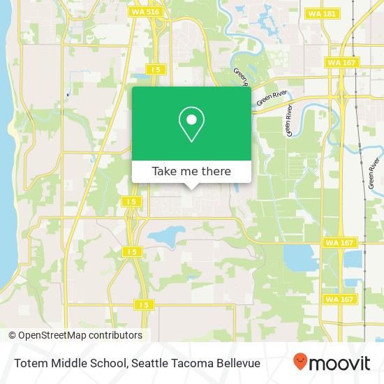 Totem Middle School map