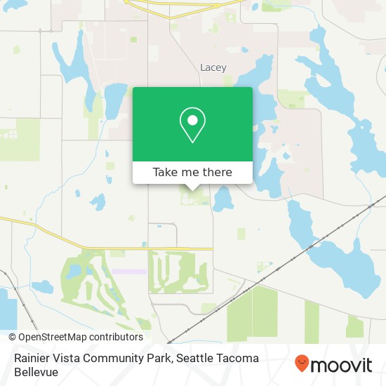 Mapa de Rainier Vista Community Park
