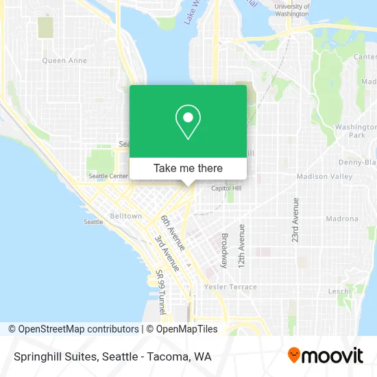 Springhill Suites map