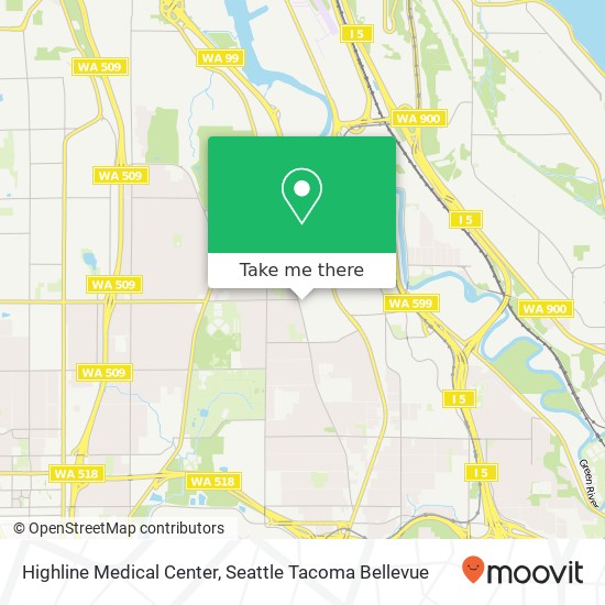 Highline Medical Center map