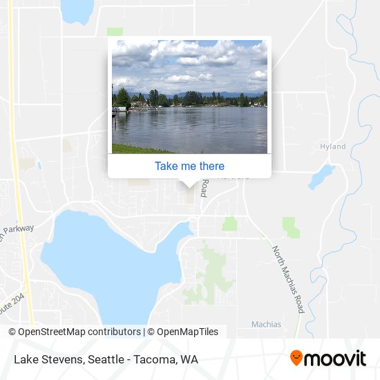 Lake Stevens map