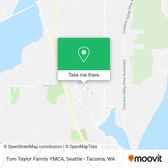 Tom Taylor Family YMCA map