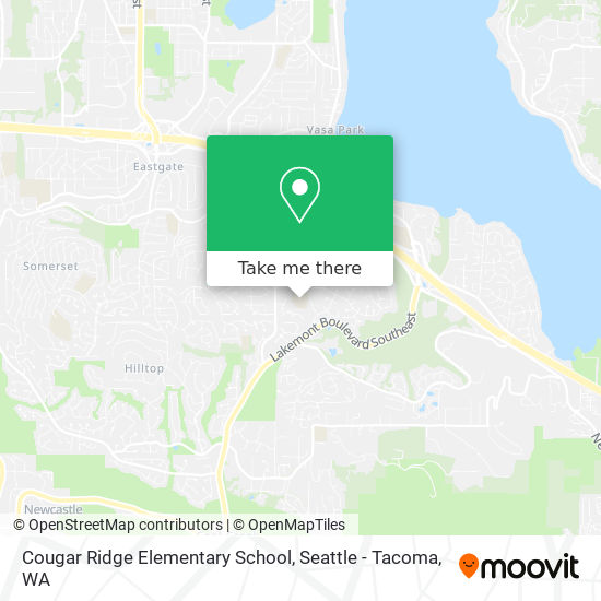 Cougar Ridge Elementary School map