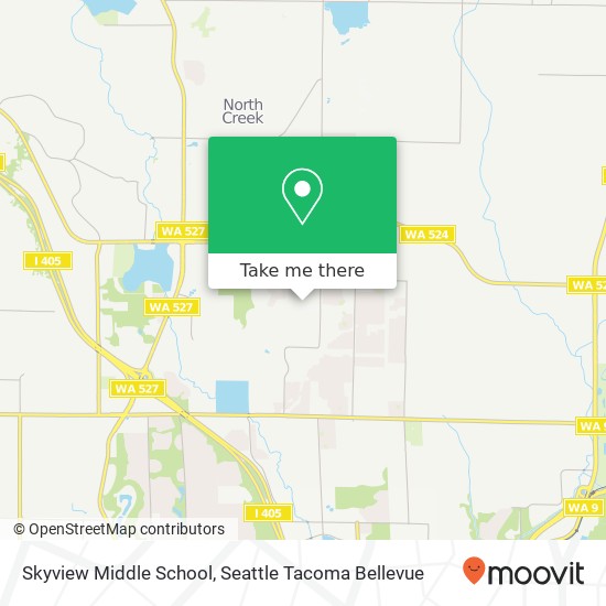 Skyview Middle School map