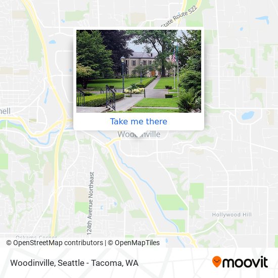 Woodinville map