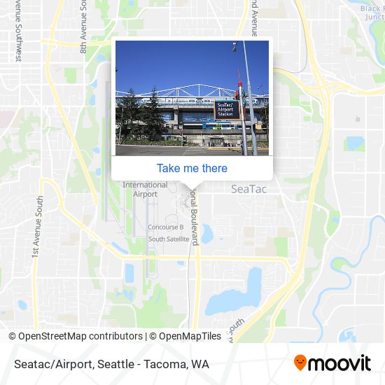 Seatac/Airport map