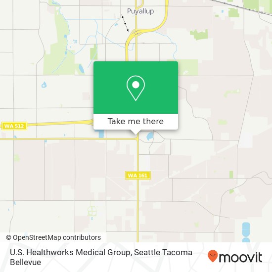 U.S. Healthworks Medical Group map