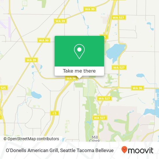 O'Donells American Grill map