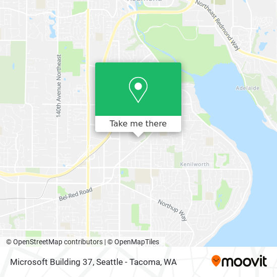 Microsoft Building 37 map