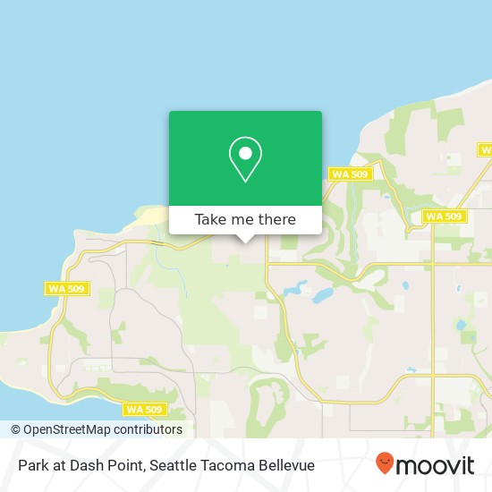 Mapa de Park at Dash Point