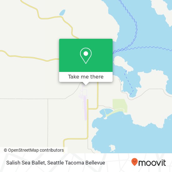Mapa de Salish Sea Ballet