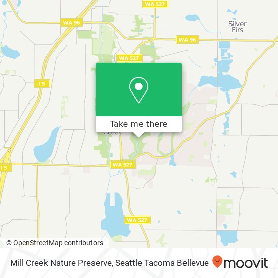 Mapa de Mill Creek Nature Preserve