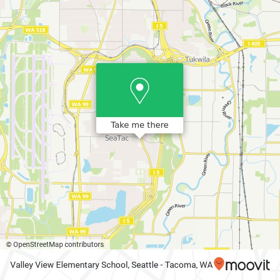 Valley View Elementary School map