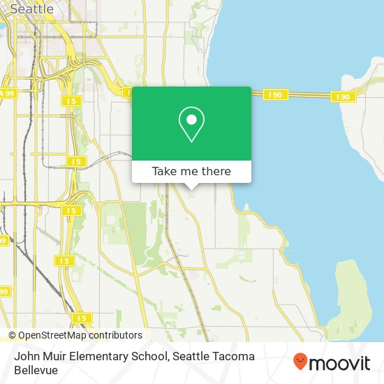 John Muir Elementary School map