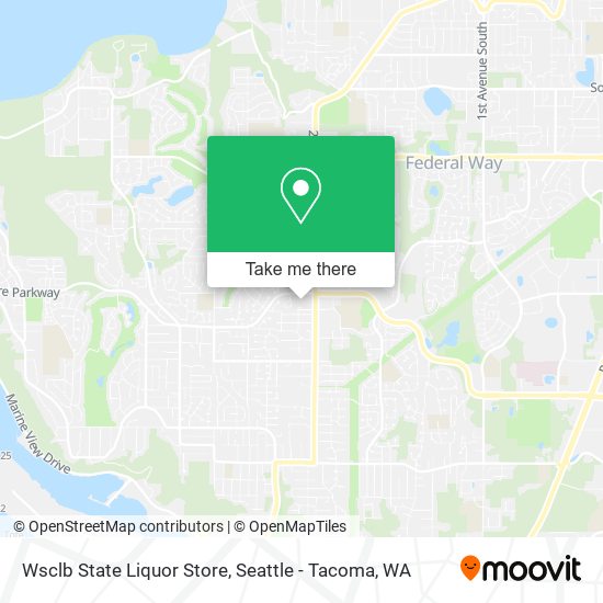 Mapa de Wsclb State Liquor Store