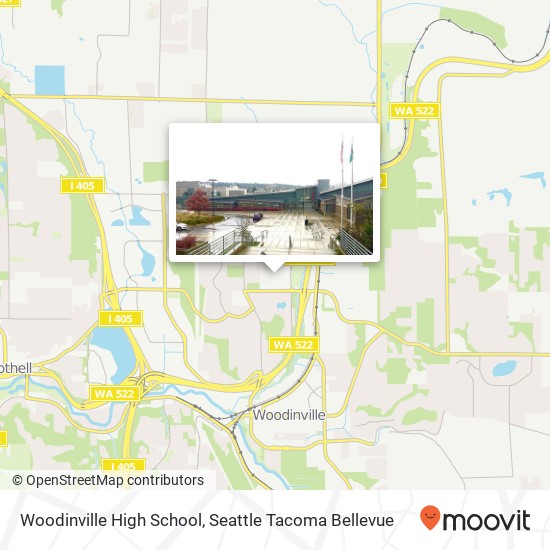Mapa de Woodinville High School