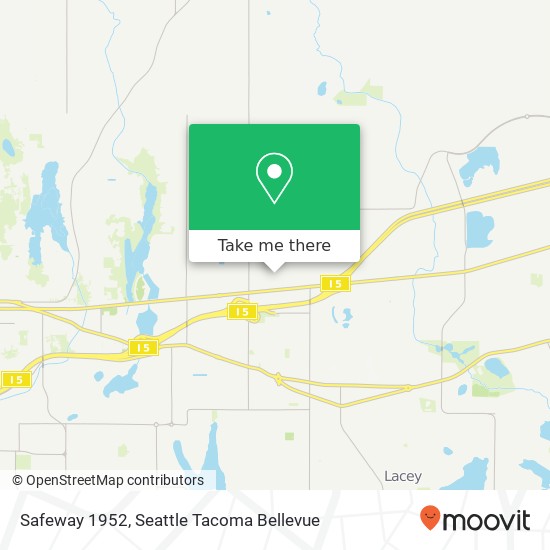 Mapa de Safeway 1952