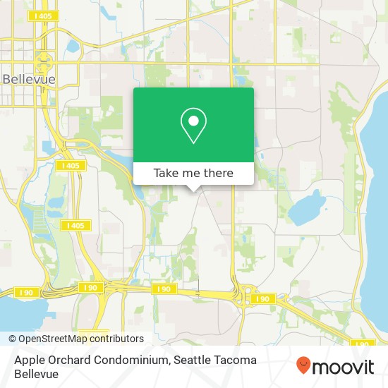 Mapa de Apple Orchard Condominium