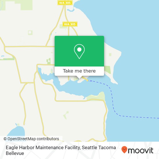 Eagle Harbor Maintenance Facility map