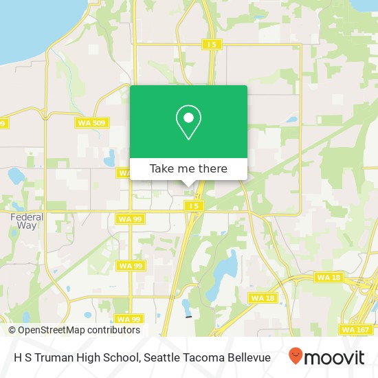 Mapa de H S Truman High School