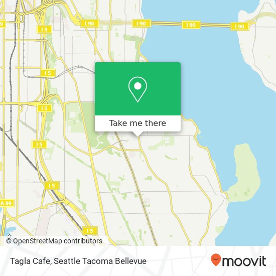Tagla Cafe map