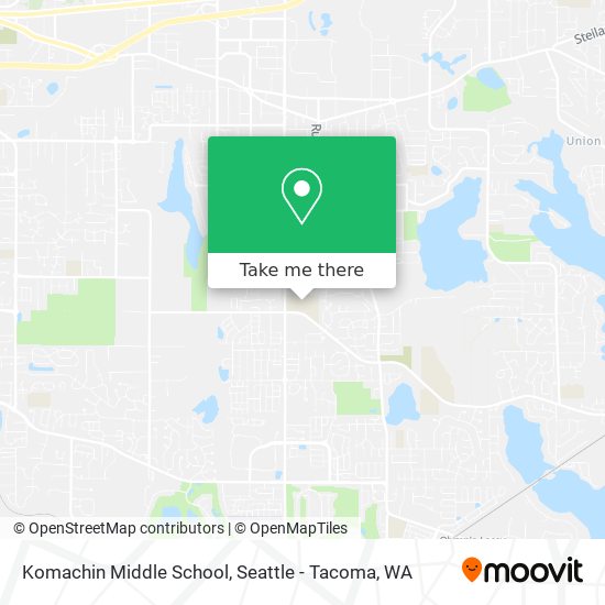 Mapa de Komachin Middle School
