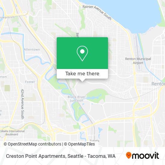 Creston Point Apartments map