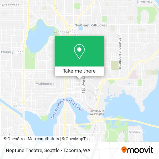 Mapa de Neptune Theatre