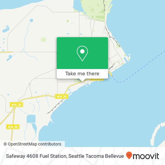 Safeway 4608 Fuel Station map