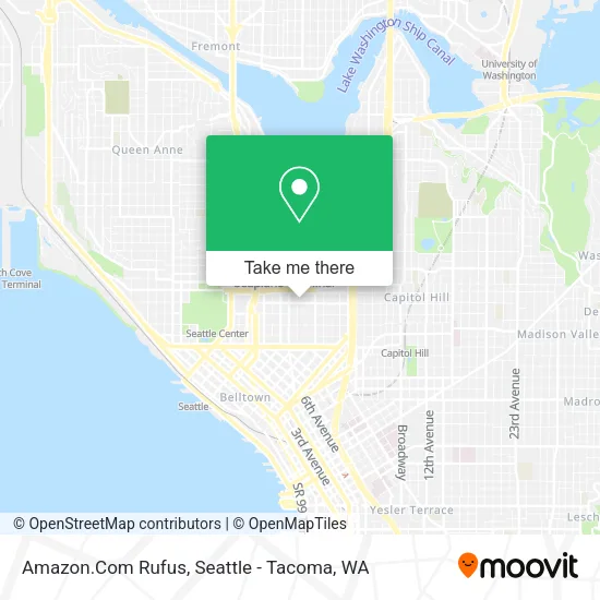 Mapa de Amazon.Com Rufus