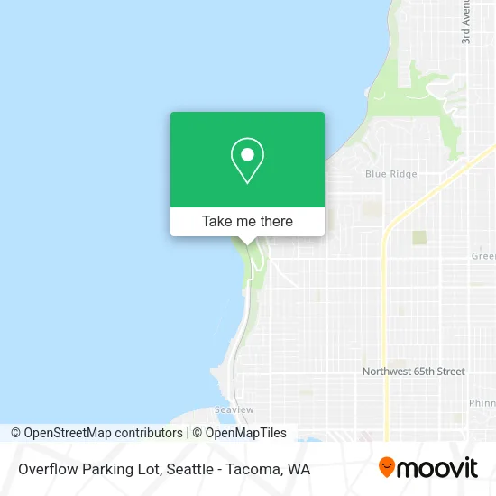 Overflow Parking Lot map