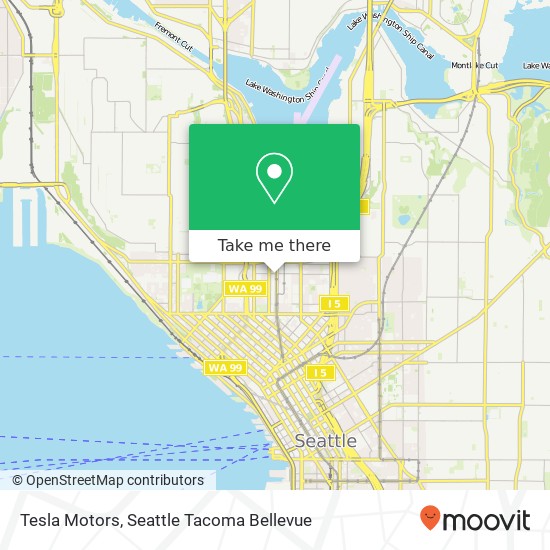 Tesla Motors map