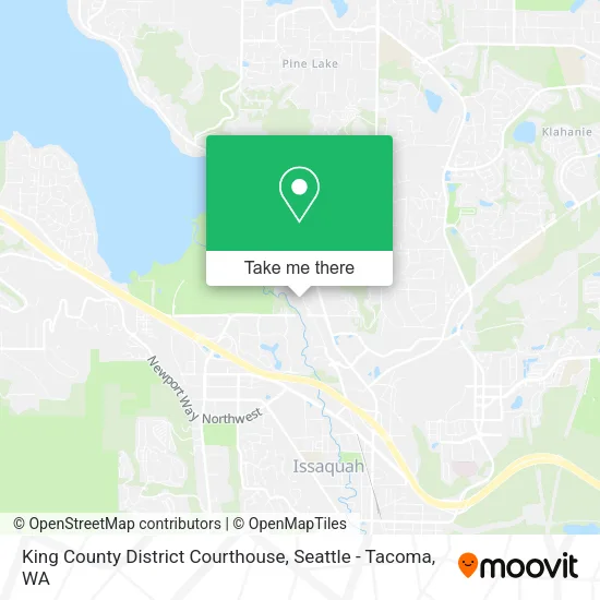 King County District Courthouse map