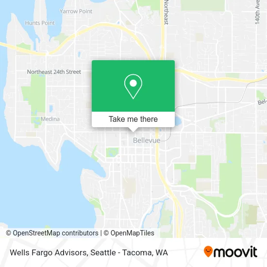Wells Fargo Advisors map