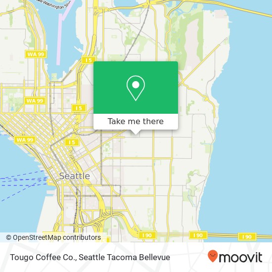 Tougo Coffee Co. map