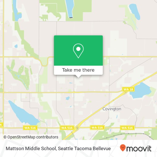 Mapa de Mattson Middle School