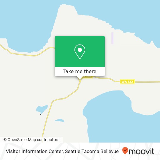 Visitor Information Center map