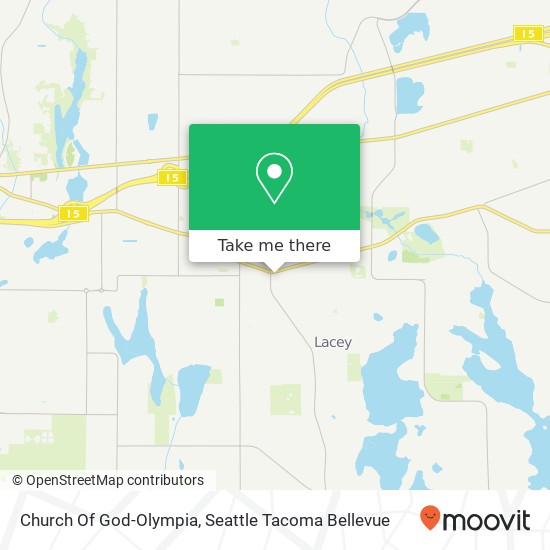 Mapa de Church Of God-Olympia