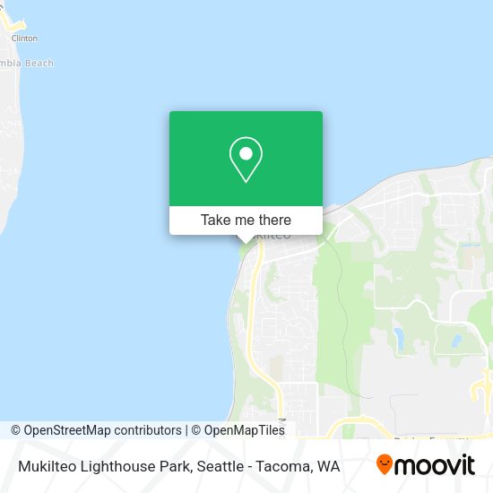 Mapa de Mukilteo Lighthouse Park