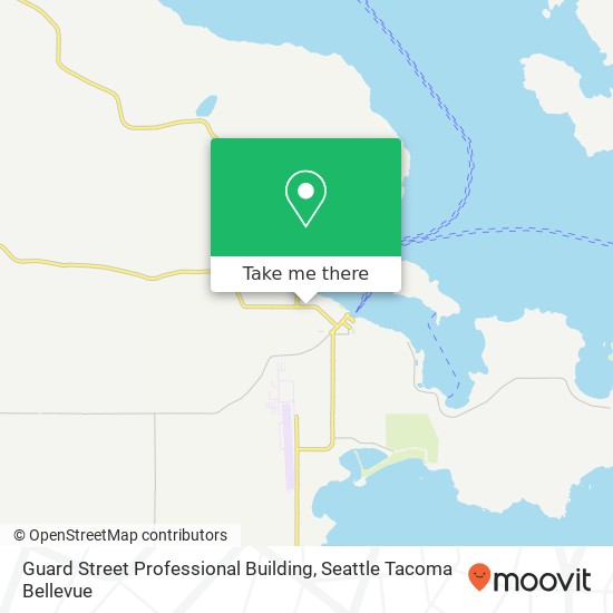 Guard Street Professional Building map