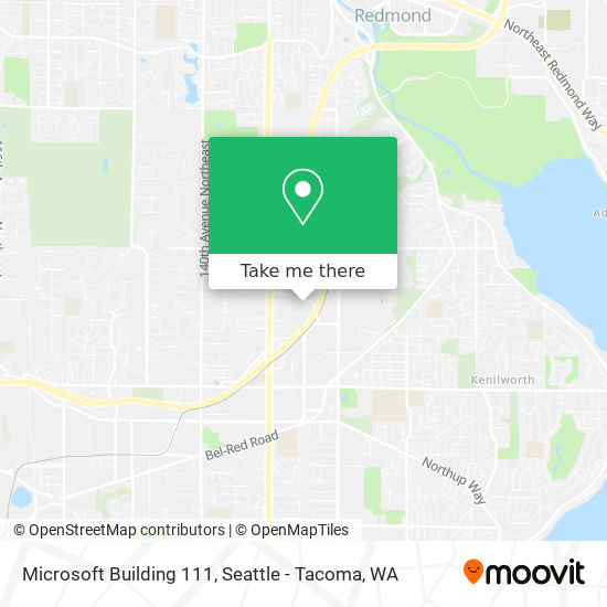 Mapa de Microsoft Building 111