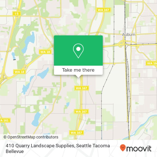 Mapa de 410 Quarry Landscape Supplies